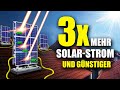 Neue vertikalsolarmodule schlagen jede solaranlage weltweit