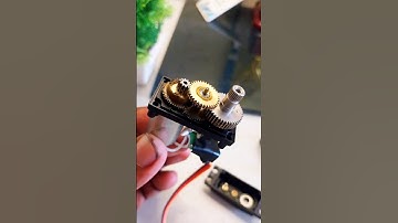 Servo dc motor setup #dcmotor #automation #servomotor