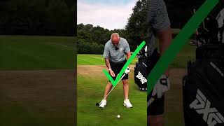 Golf Swing Fix - Stay Down Through Impact!