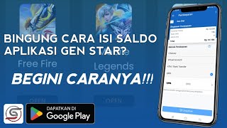 Tutorial Top Up Saldo Aplikasi Gen Star. screenshot 1