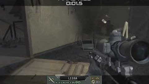 MW3- Random No Scope Silent Wallbang HITMARKER
