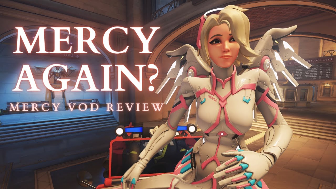 Playing Mercy Playing Mercy in Comp AGAIN? | Mercy VOD Review (Overwatch 2) - YouTube