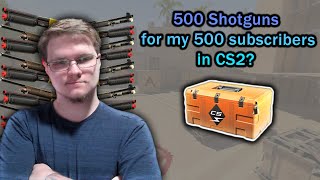 "I pulled 500 Shotguns for my 500 Subs!" (Giveaway at the end)
