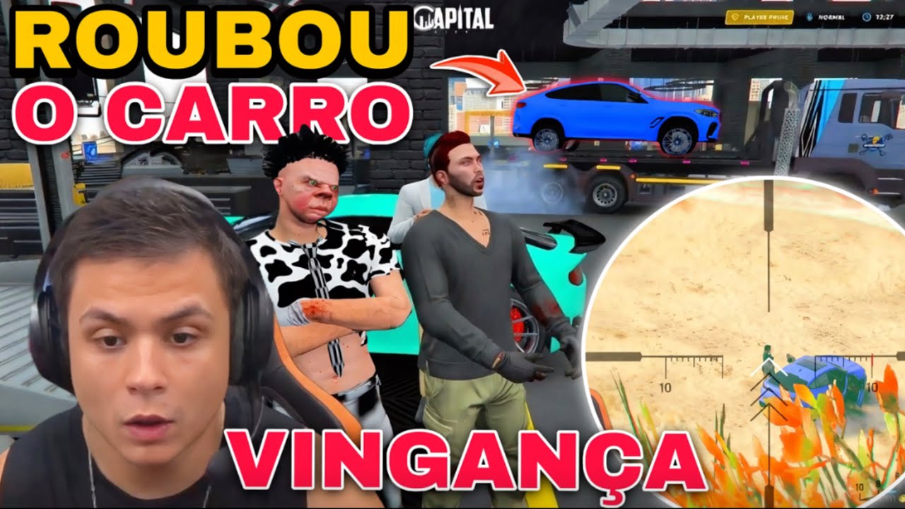 PAULINHO O LOKO SE VINGOU DO CARA QUE ROUBOU SEU CARRO!