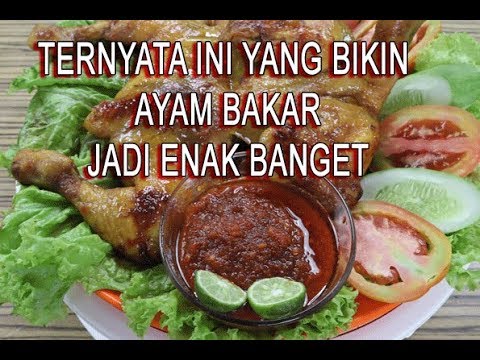 Resep Rahasia Sambal Ayam Bakar Pedagang Youtube