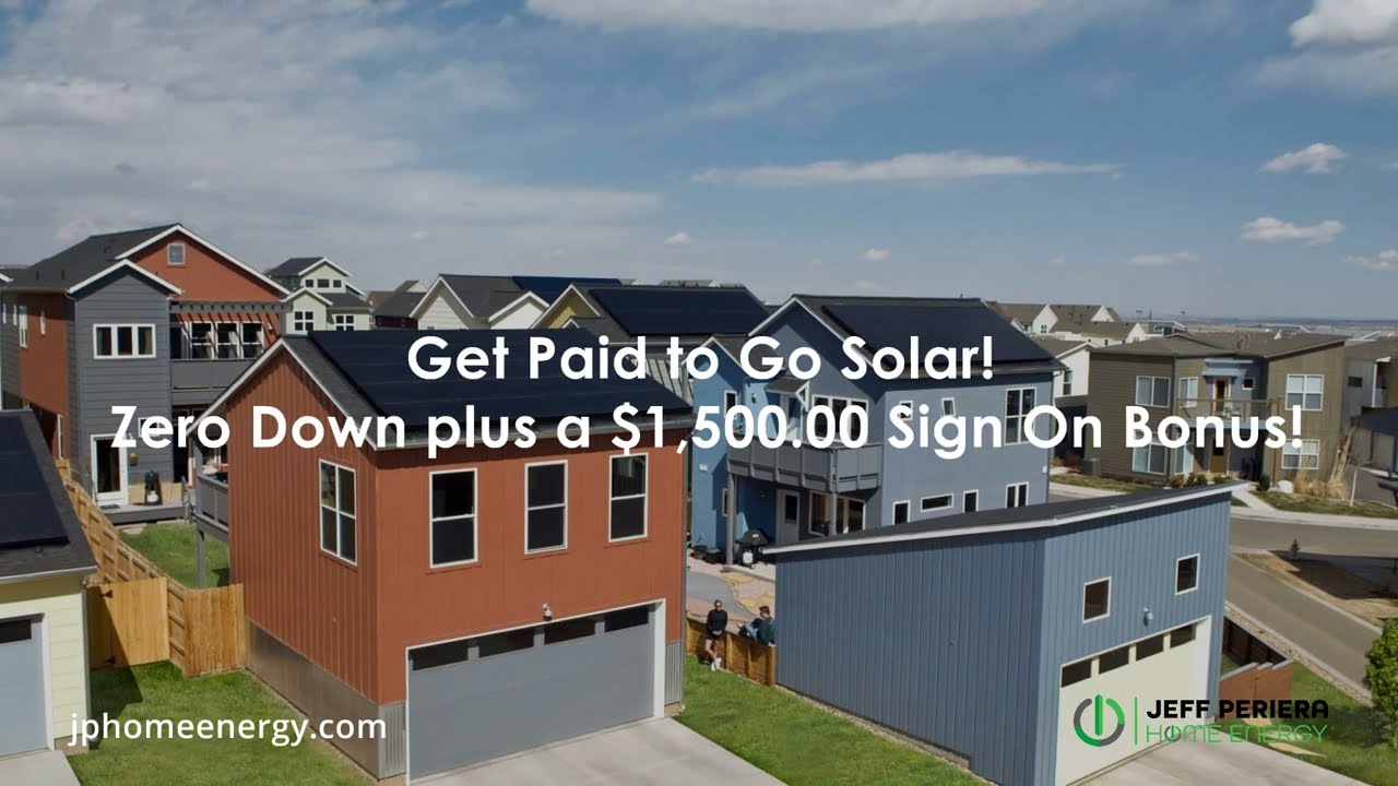 Get Paid to go Solar!