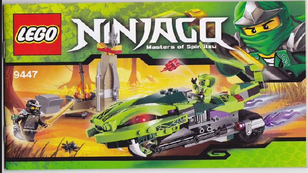 Lego Ninjago 9447 : Лаша на мотоцикле