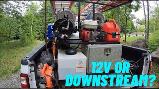 Why I Don't Downstream  12 Volt Soft Wash vs Downstreaming  Southeast Softwash Skid