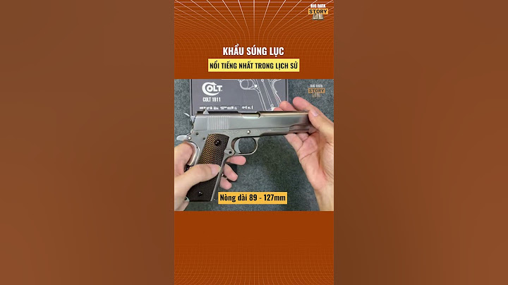 Soisung | Khẩu súng lục nổi tiếng nhất trong lịch sử