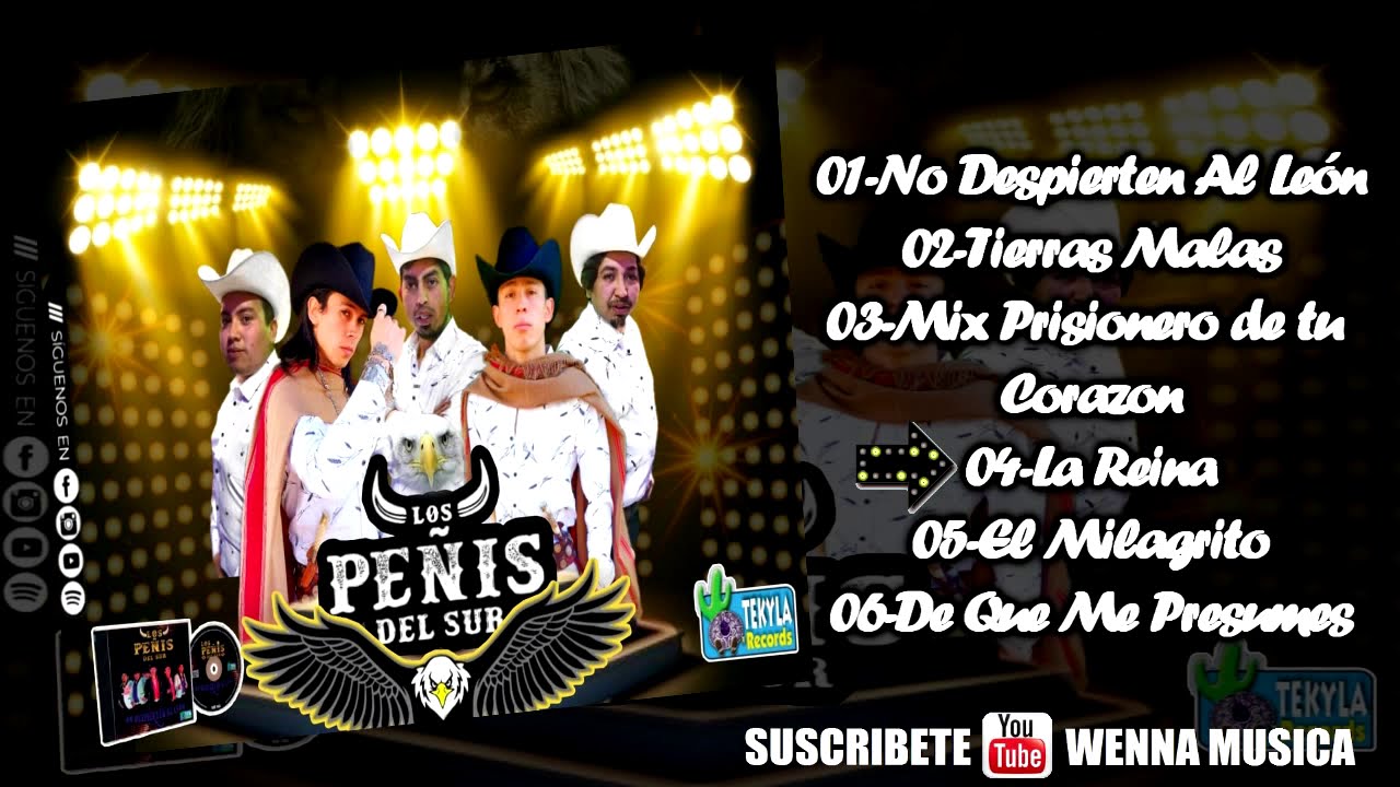 Los Peñis del Sur - Exitos Bailables 2019 - No Despierten al Leon - Compilado De Exitos