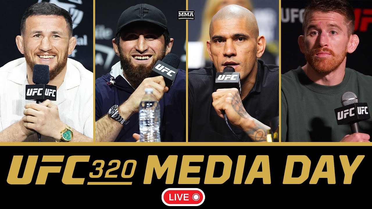 UFC 320: Ankalaev vs. Pereira 2 Media Day LIVE STREAM | MMA Fighting