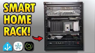 My new SMART HOME Network RACK! (Build and Tour)