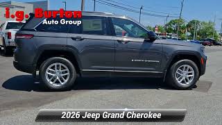 New 2026 Jeep Grand Cherokee Laredo 4x2, Smyrna, DE N26-7265