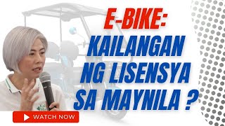 E-TRIKE LALAGYAN NG LISENSYA SA MAYNILA, MALAPIT NA by CINEMOTIONDIGITALFILMS 2014 243 views 3 months ago 7 minutes, 2 seconds