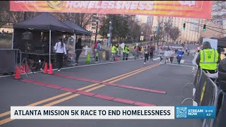 11Alive's Chase Houle live from the Atlanta Mission's 5K to End Homelessness