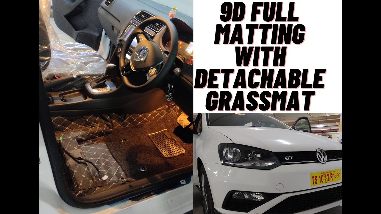 Custom Fit 9D Leather Full Matting with Detachable Grass Mat - Razen Customs