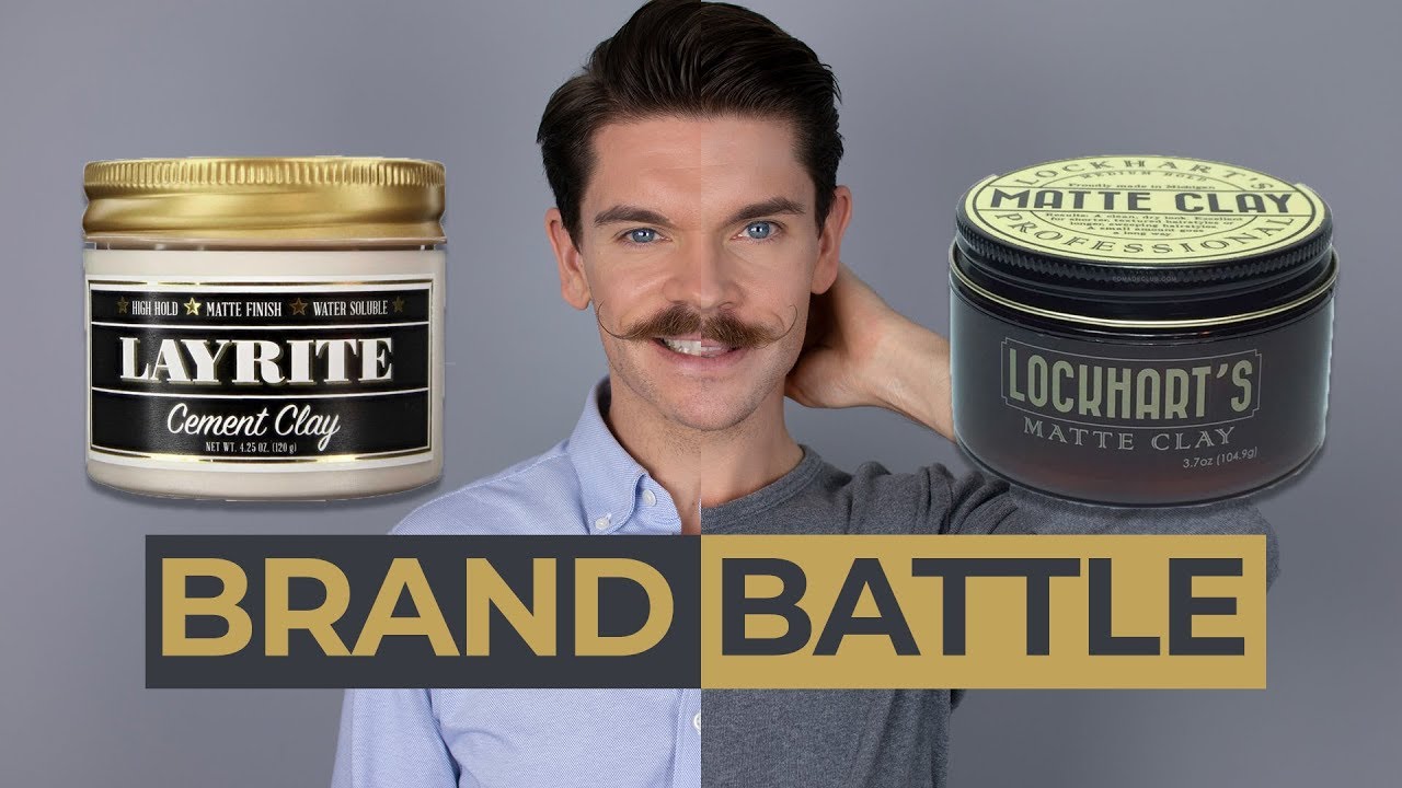 Layrite Cement Clay vs. Lockhart's Matte Clay | Brand Battle