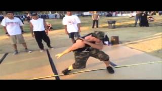 Bboy Crumbs 2014 Freestylin to Eminems Rap God & Bezerk