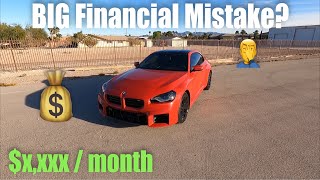 MONTHLY PAYMENT on my 2024 G87 BMW M2 + Insurance Costs