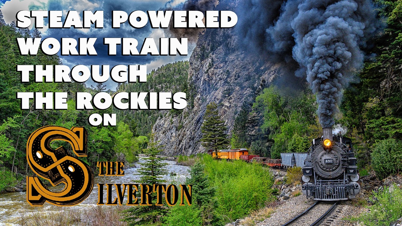 We Ride This Work Train Through The Colorado Rockies