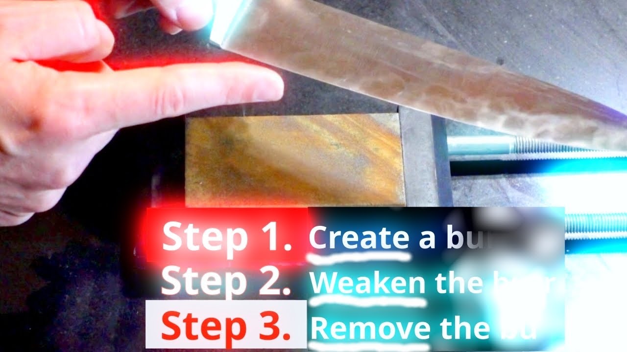 My 3-step sharpening process! - YouTube