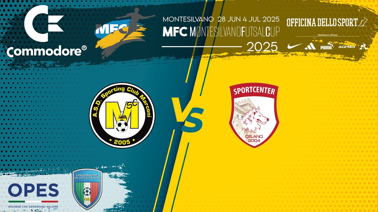 Montesilvano Futsal Cup 25 - UNDER 19 FINALS: SPORTING CLUB MARCONI vs SPORT CENTER CELANO
