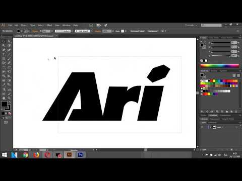 สอนใช้งานโปรแกรม illustrator (Ai) สำหรับมือใหม่