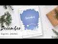 Plan With Me Digitally | December