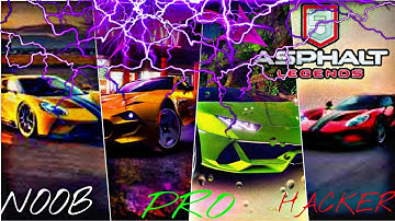 NOOB vs PRO vs HACKER | ASPHALT 9 GAMEPLAY | NOONE CAN BEAT ME |