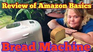 Amazon Basics Bread Machine Review