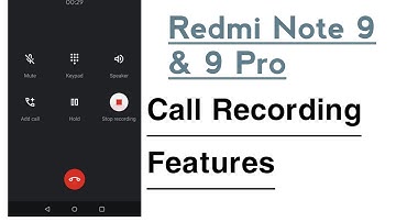 Redmi Note 9, 9 Pro How To Use Call Recording | Redmi Note 9, 9 Pro Call Recording Kaise Kare