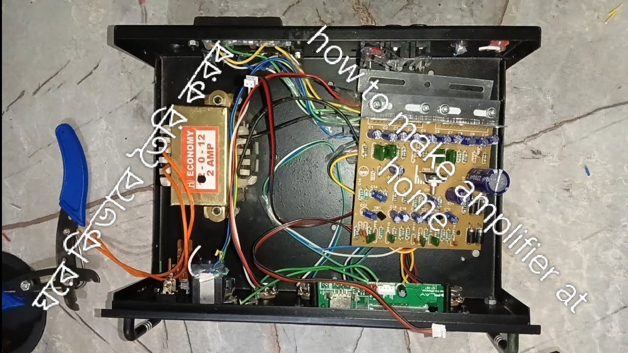 How To Make DIY dj 4440 amplifier! সহজ পদ্ধতি 😱😱🔥🔥👿 👿