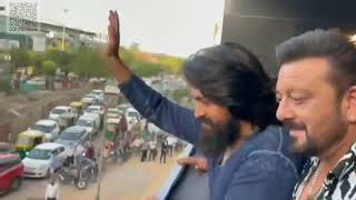 KGF Chapter 2 promotion at Delhi | Rocking Star Yash and Sanjay ...||Yash is the better hero...