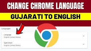Change Chrome Language From Gujarati To English | How to Change Chrome language into English  2019 screenshot 5