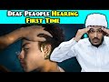 Villagers React To Deaf Listening For First Time ! Tribal People React To Deaf People Listening