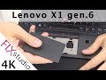 Lenovo X1 Carbon gen6 - touchpad repair [4k]