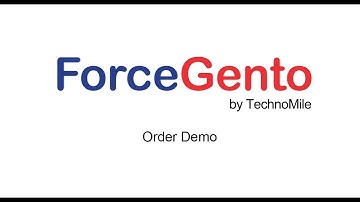 ForceGento Magento2 - Salesforce Connector: Order Synchronization