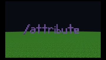 /attribute (Command Tutorial)