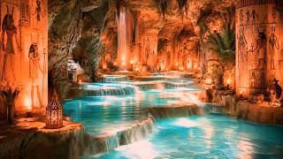 A Hidden Temple Beneath Egypt 🏺 | Flowing Water & Ancient Egyptian Dreams