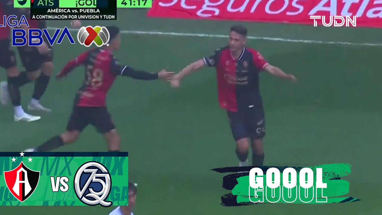 AUTOGOL y Atlas lo empata | Atlas vs Querétaro | Liga MX - Jornada 6 Apertura 2026 | TUDN