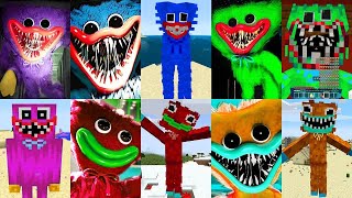 Я ПРОЖИЛ 100 ДНЕЙ ЗА КИЛЛИ ВИЛЛИ ЧЕРНЫЙ ХАГГИ ВАГГИ POPPY PLAYTIME в МАЙНКРАФТЕ SCP В MINECRAFT СЦП screenshot 2