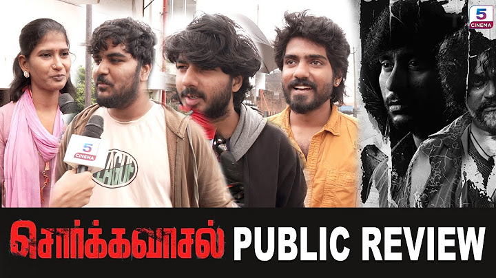Sorgavaasal Movie Public Review | RJ Balaji | Selvaraghavan | Sidharth Vishwanath