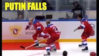 President Putin Slips By Skating On A Red Carpet