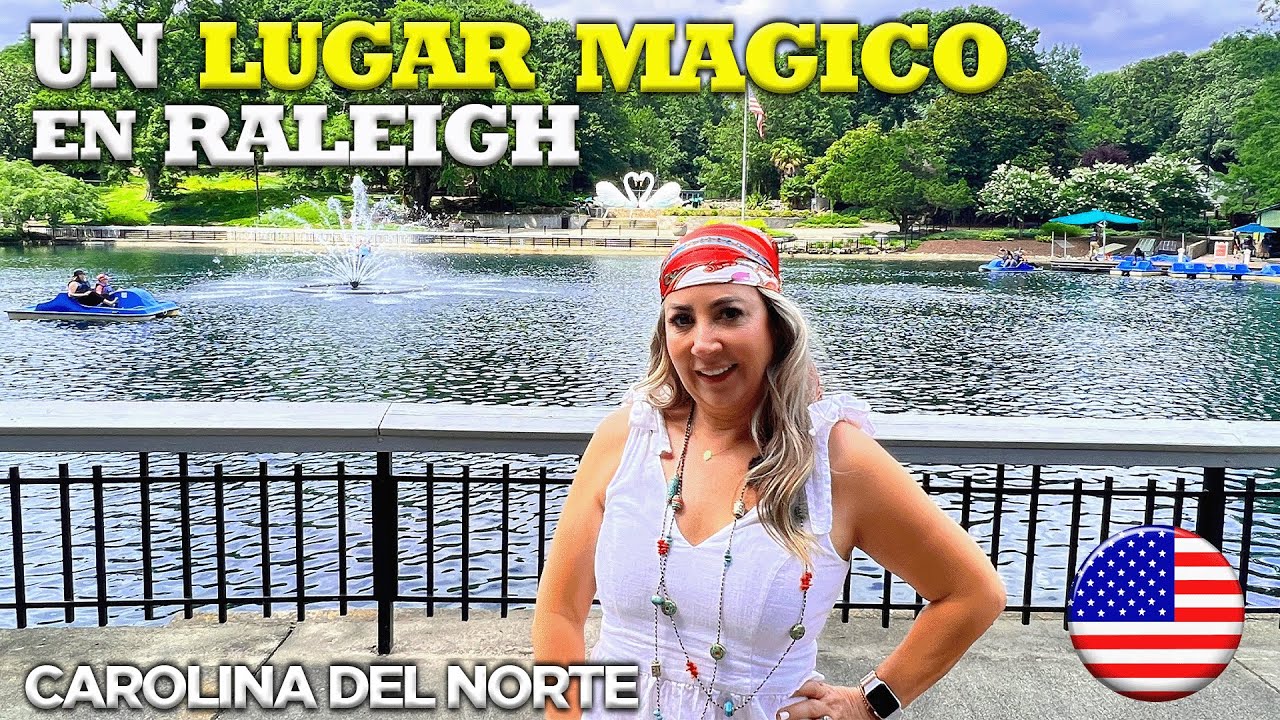 El parque público más Bonito de RALEIGH, Carolina del Norte