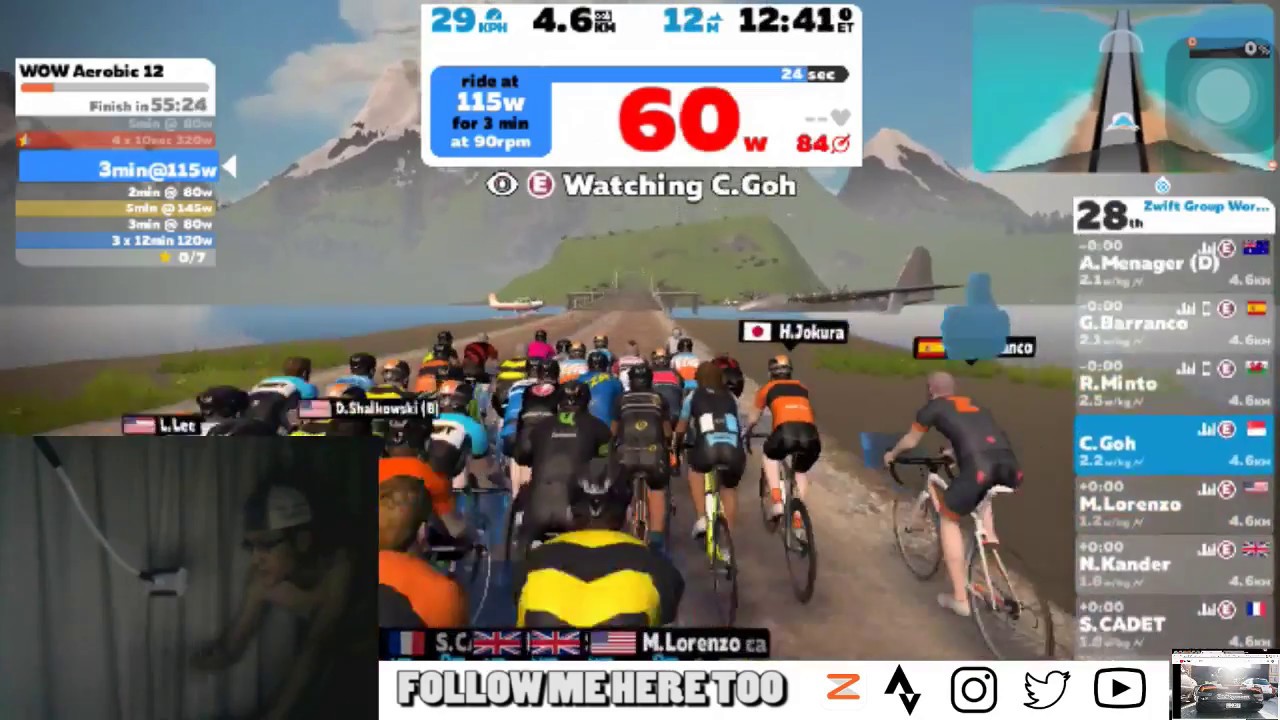 LIVE ZWIFT SECOND RIDE AFTER CRASH YouTube