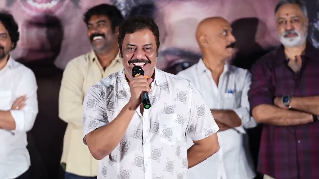 Actor Raja Ravindra Speech @ SHOW TIME Movie Trailer Launch Event