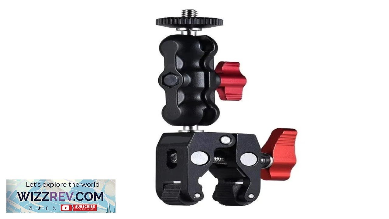 Крепление для камеры Super Clamp, кронштейн для монитора, шаровая головка 360°, волшебный кронште...