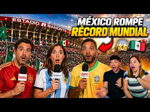 LA PRENSA MUNDIAL QUEDÓ en SHOCK por el RÉCORD que ACABA DE ROMPER MÉXICO 🇲🇽😱 *NO LO CREEMOS*