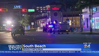 Deadly Hit And Run Crash On South Beach