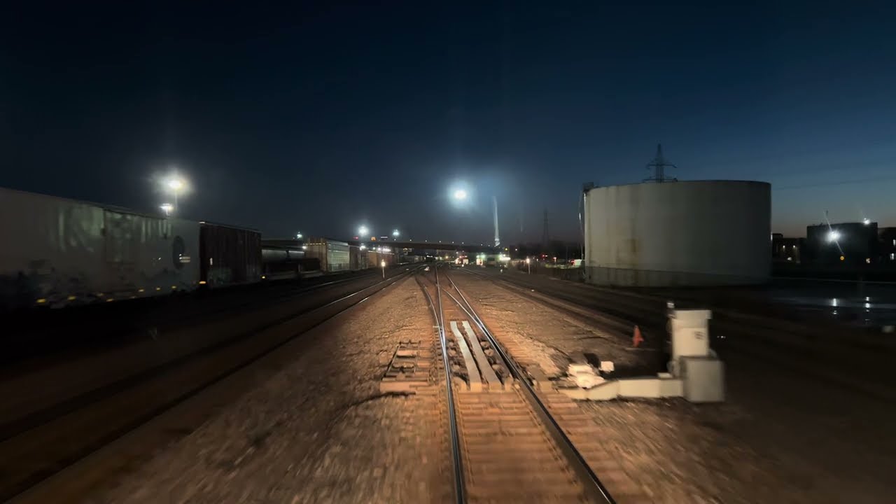 Cab View: Metro Transit Northstar Commuter Rail from BNSF Northtown Yard to Minneapolis Target Field